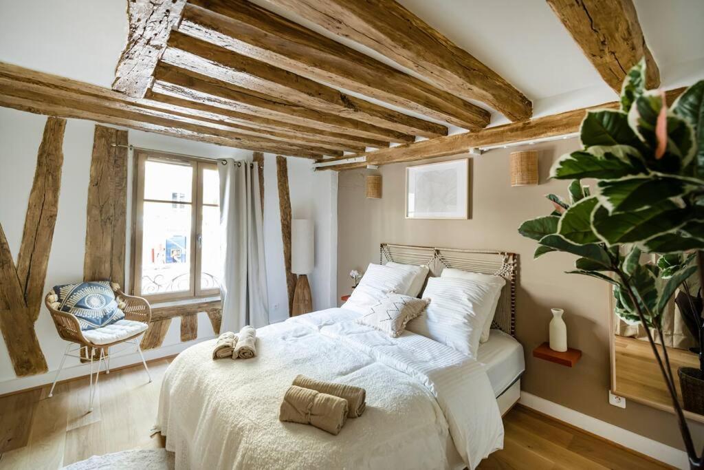 Pavillon Eden - Le Nid - Le Marais Appartement Parijs Buitenkant foto